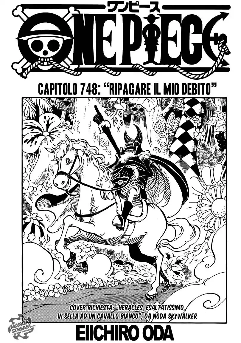 One Piece Capitolo 748 page 2