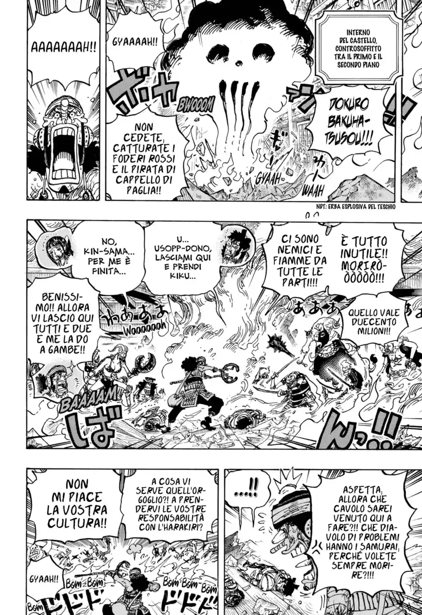 One Piece Capitolo 1036 page 10