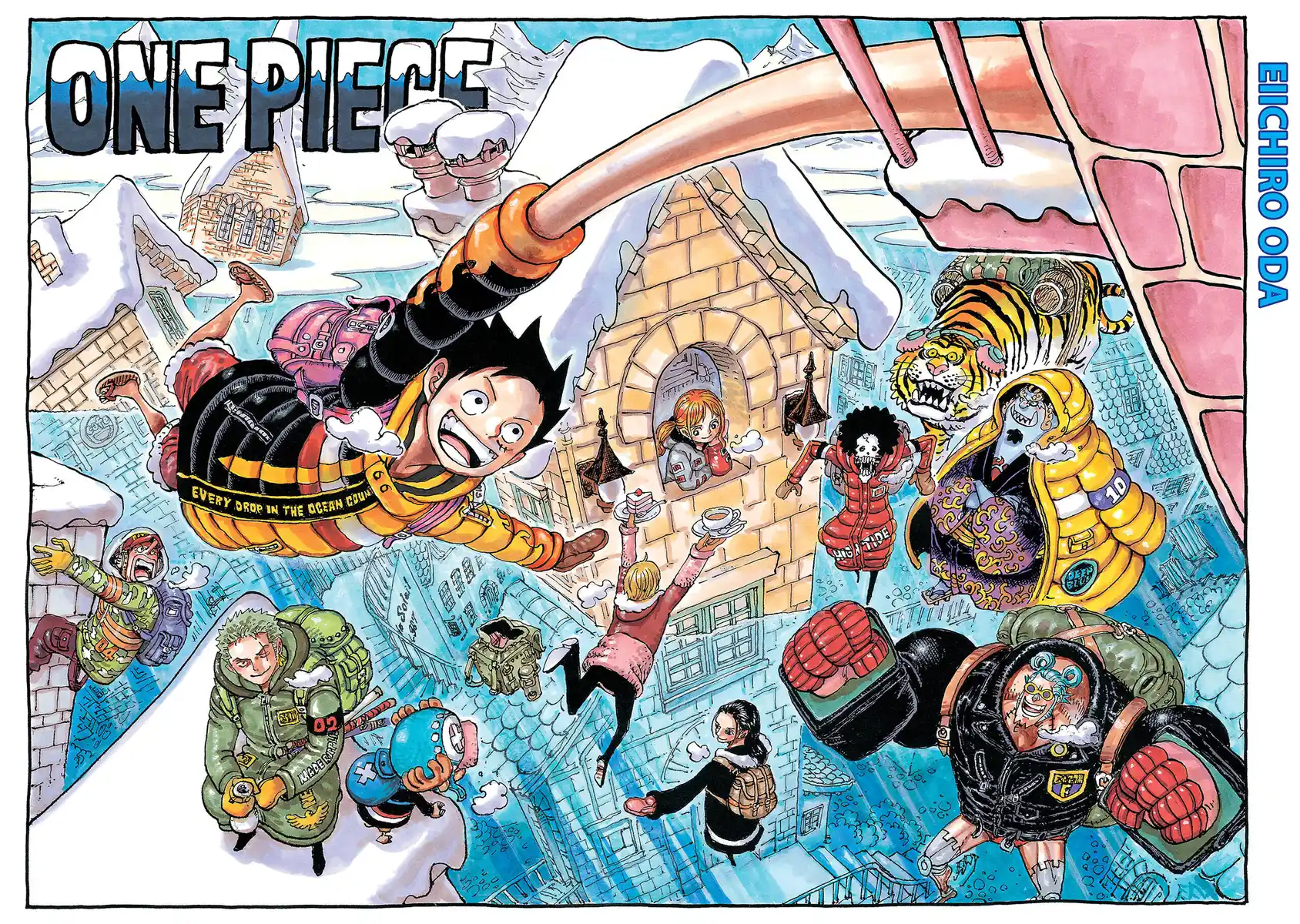 One Piece Capitolo 1036 page 3