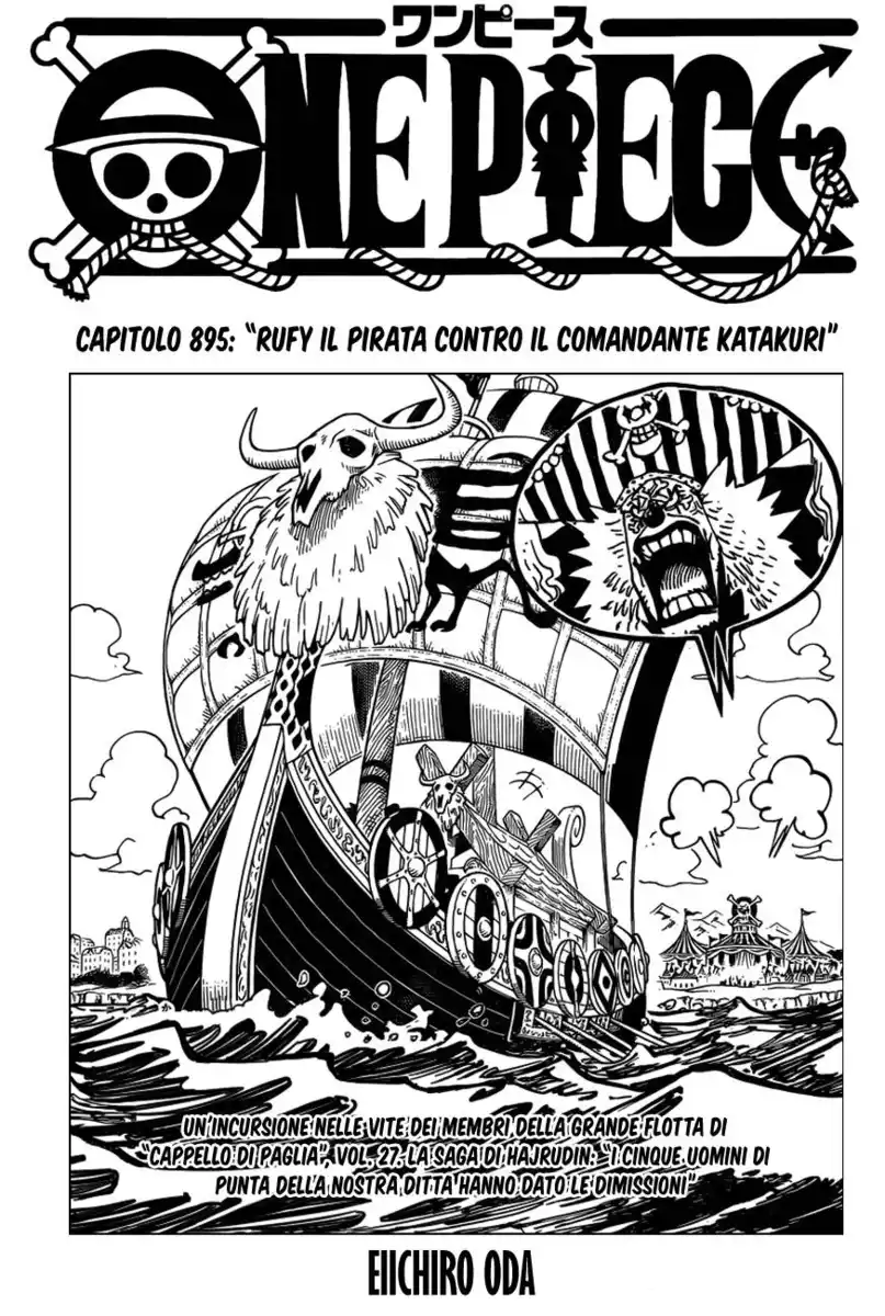 One Piece Capitolo 895 page 2