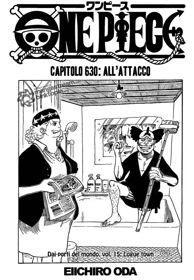 One Piece Capitolo 630 page 1