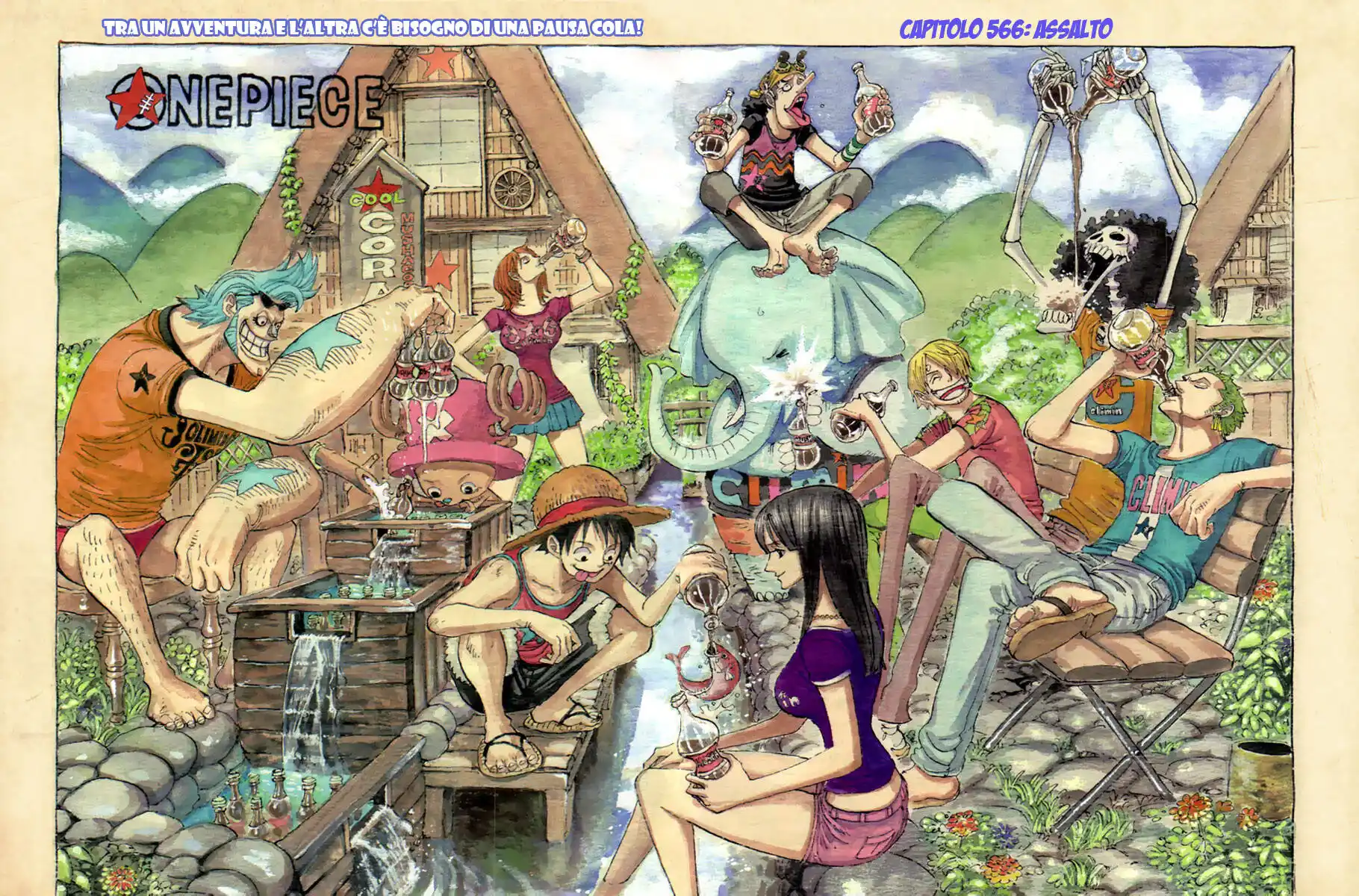 One Piece Capitolo 566 page 1