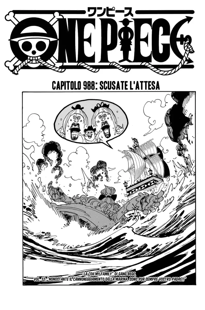 One Piece Capitolo 988 page 2