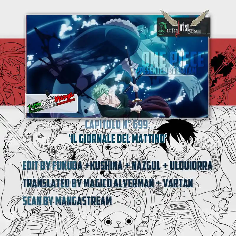 One Piece Capitolo 699 page 1