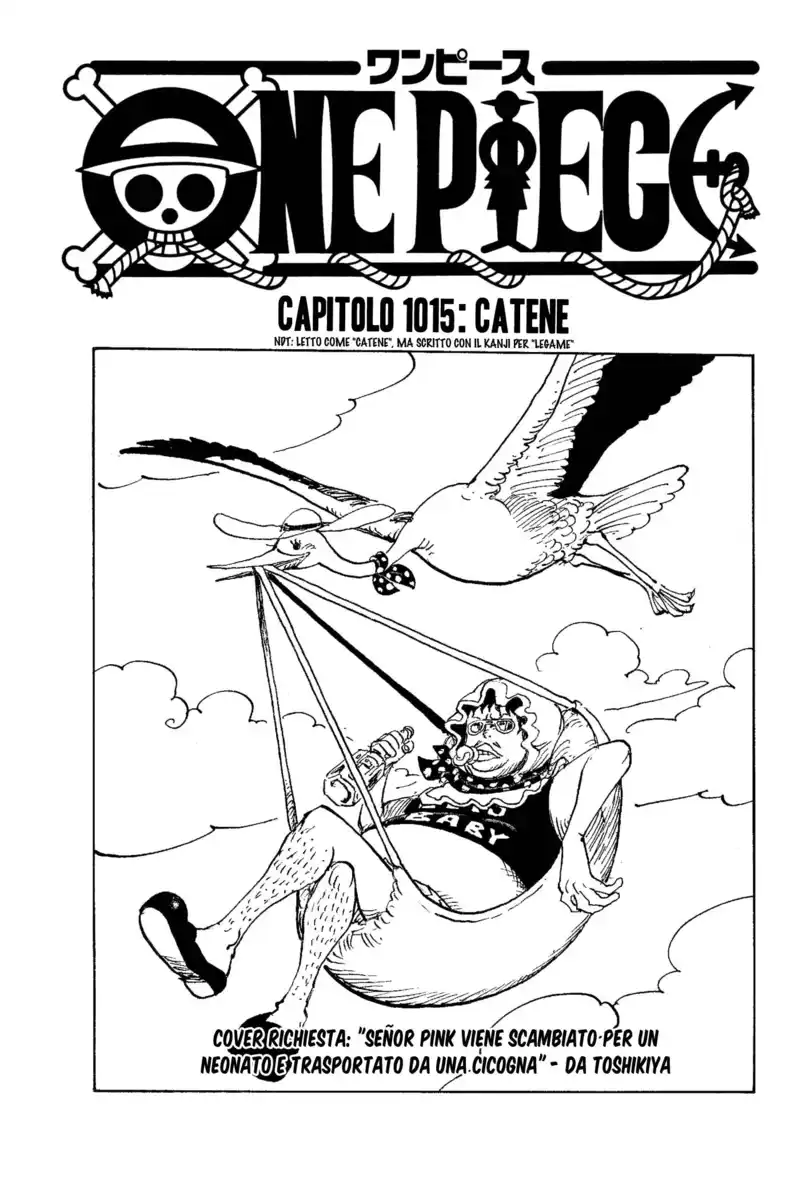 One Piece Capitolo 1015 page 2