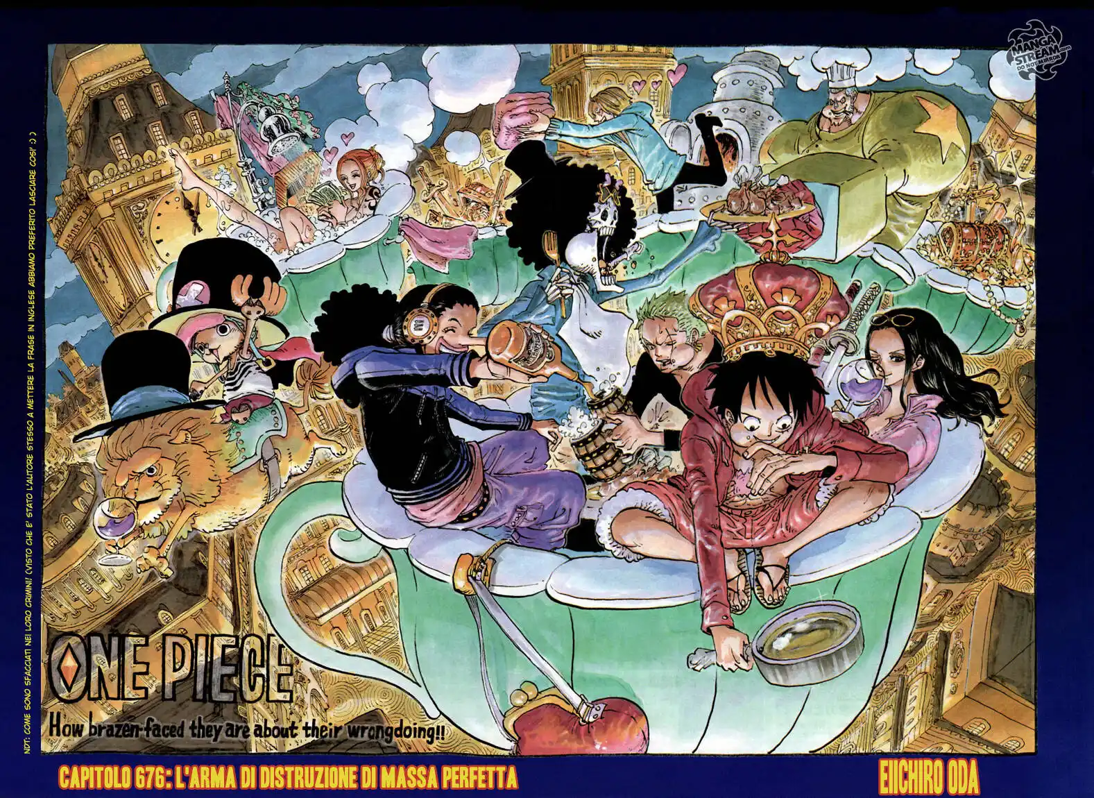 One Piece Capitolo 676 page 1