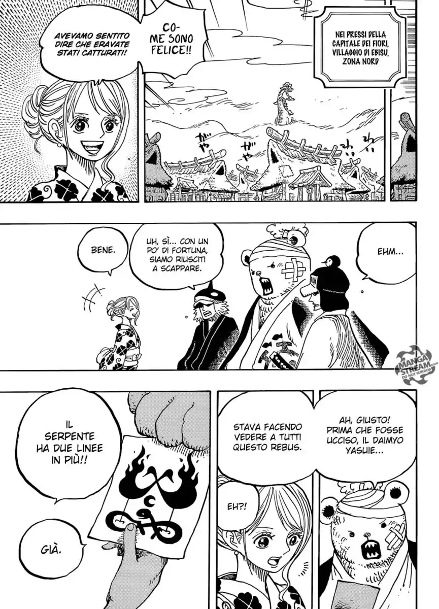 One Piece Capitolo 951 page 8