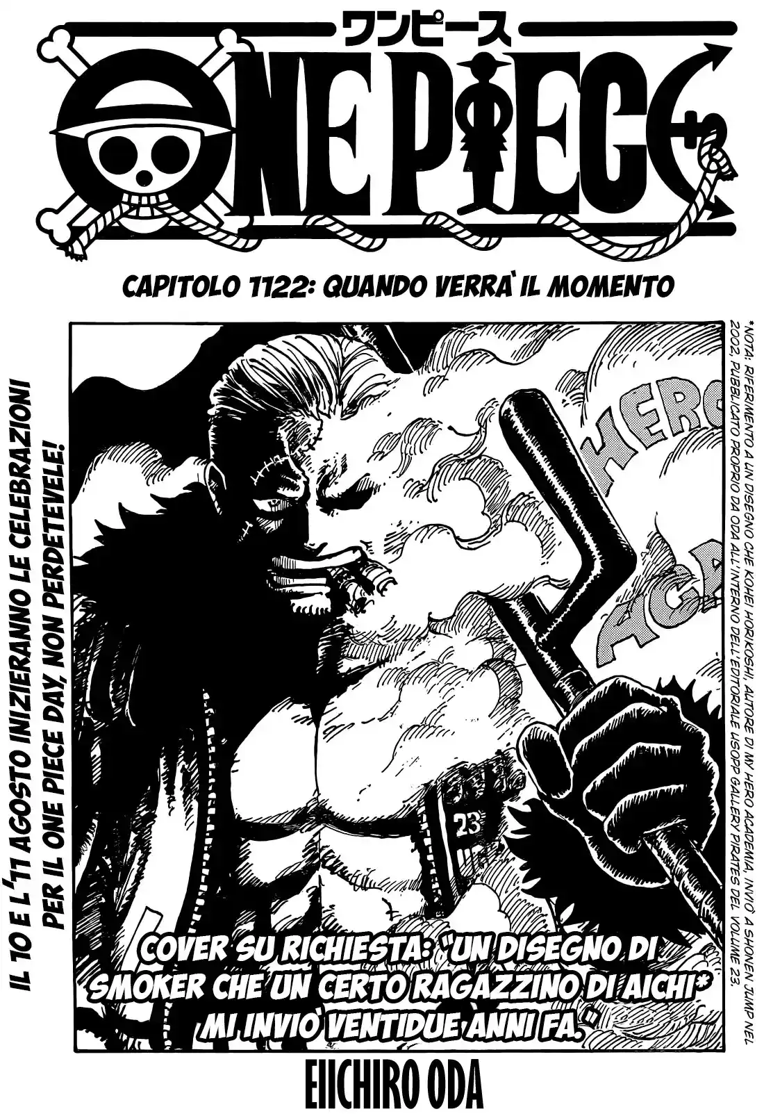 One Piece Capitolo 1122 page 1