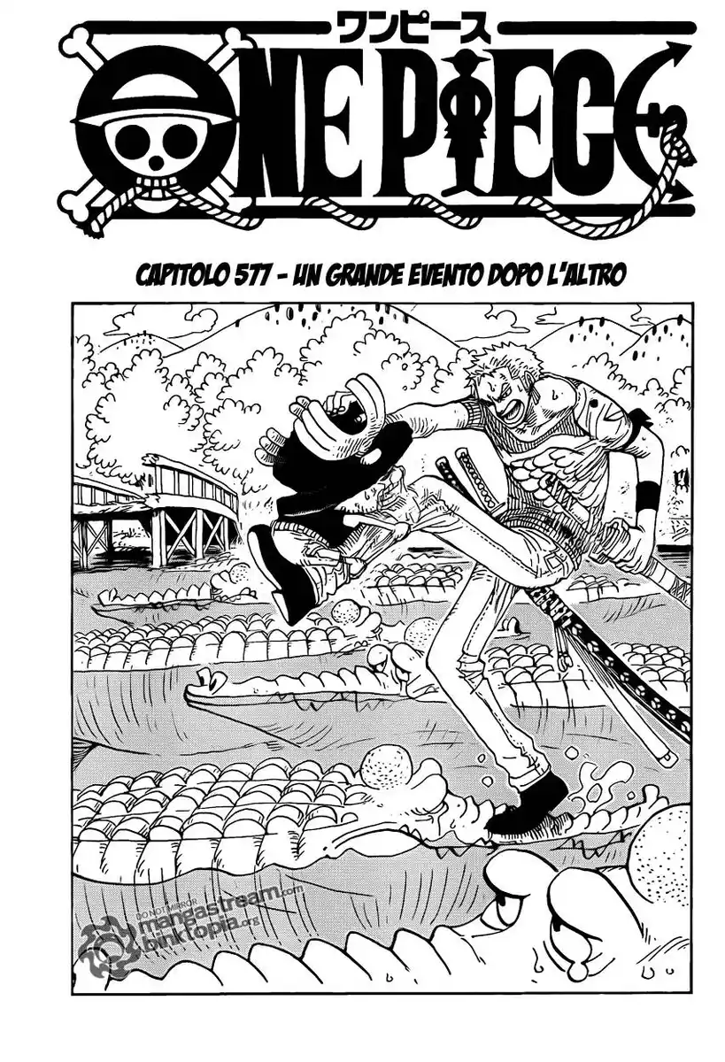 One Piece Capitolo 577 page 1