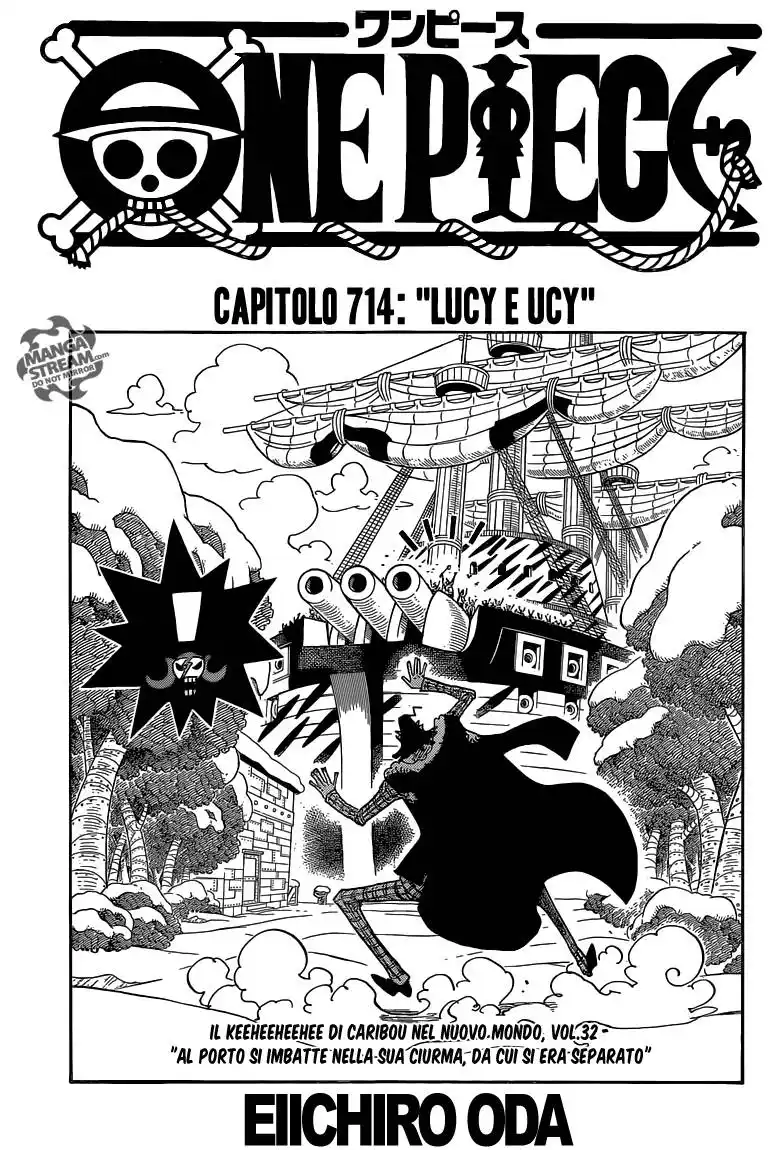 One Piece Capitolo 714 page 2