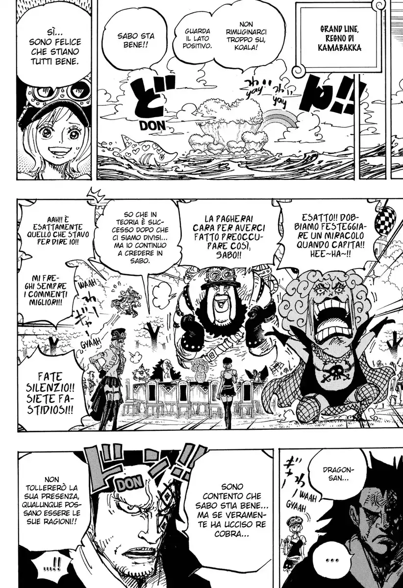 One Piece Capitolo 1058 page 16