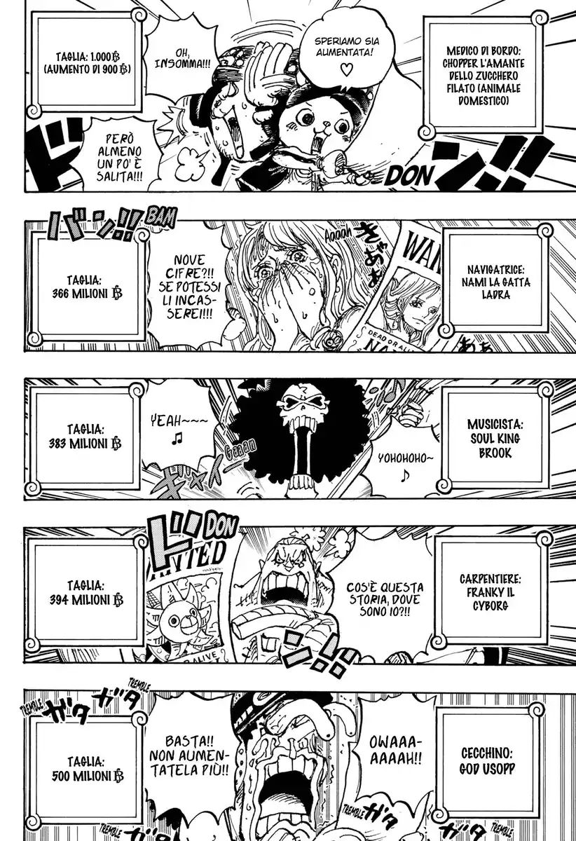 One Piece Capitolo 1058 page 5