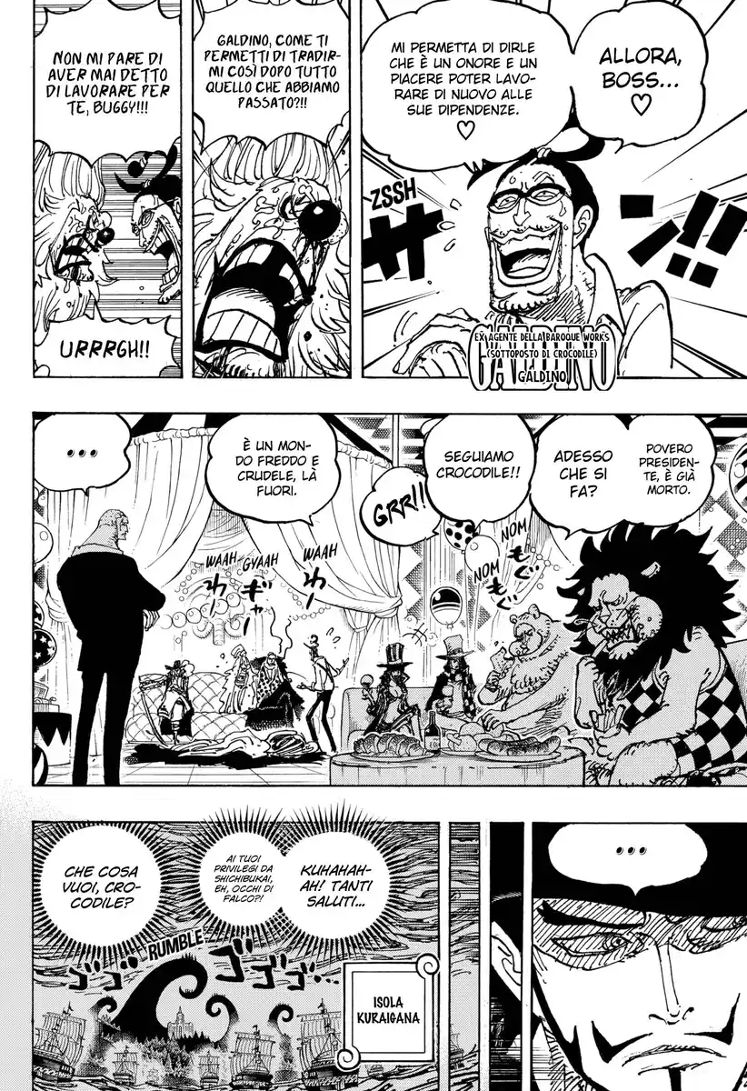 One Piece Capitolo 1058 page 8