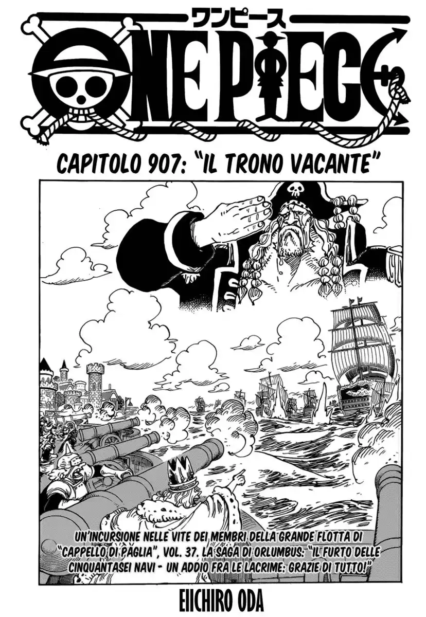 One Piece Capitolo 907 page 2