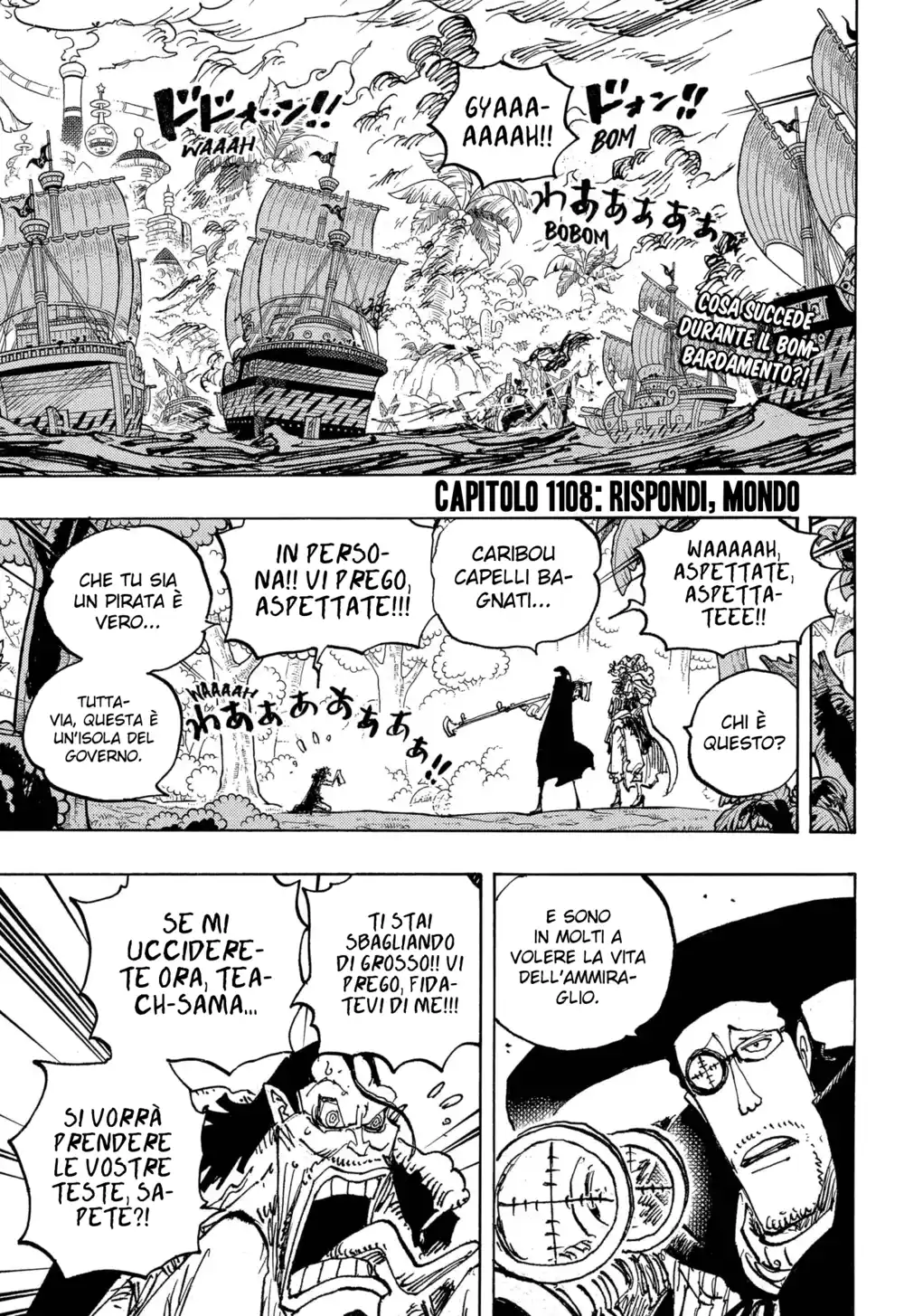 One Piece Capitolo 1108 page 4