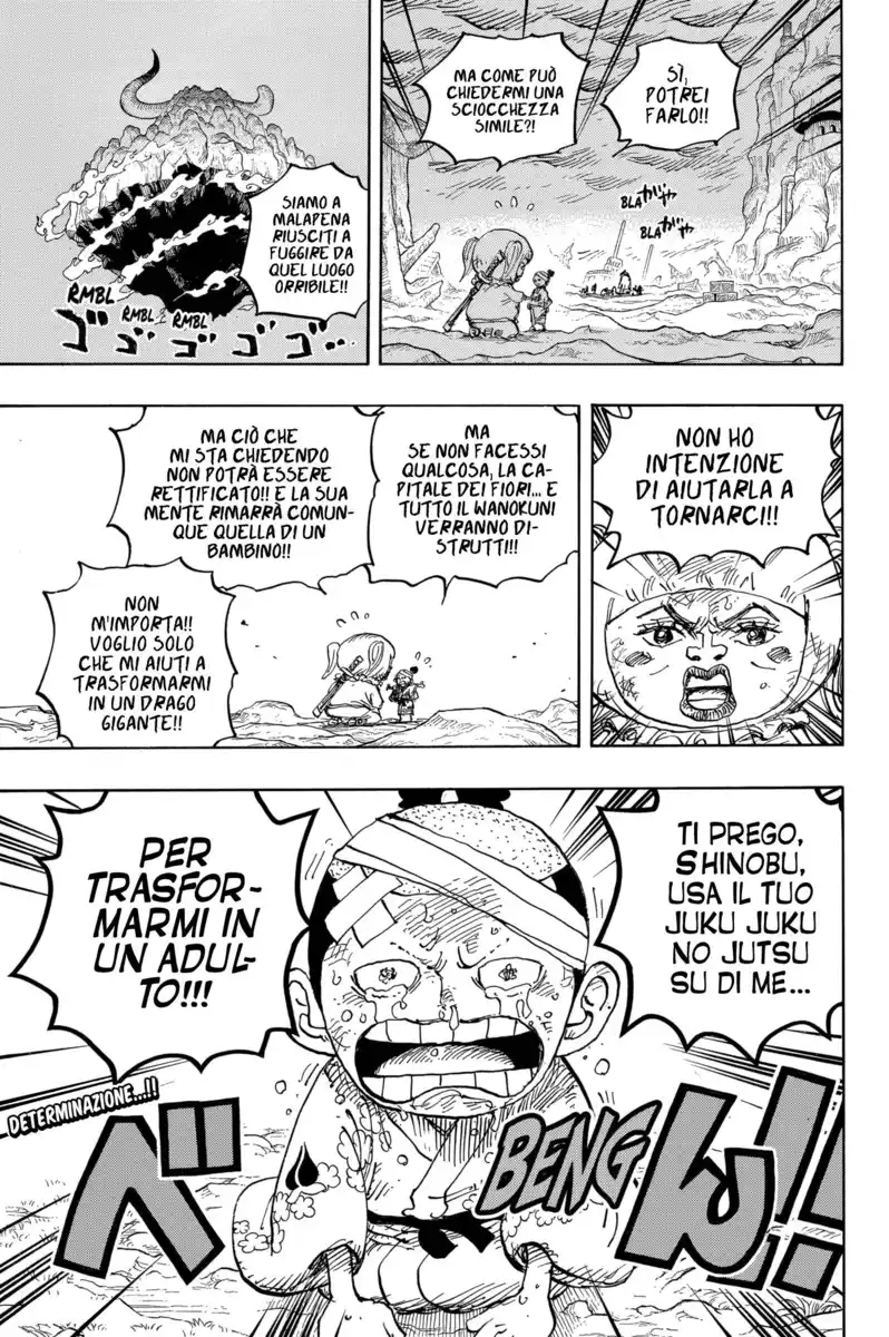 One Piece Capitolo 1021 page 17