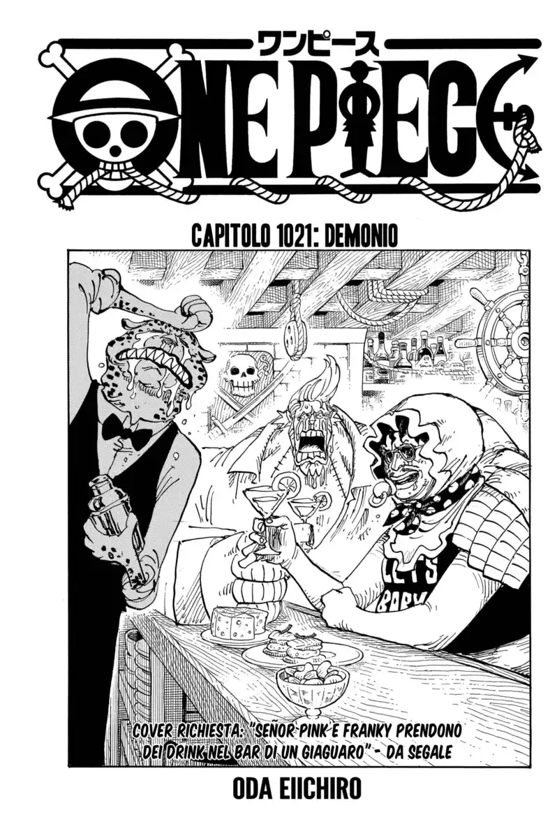 One Piece Capitolo 1021 page 3