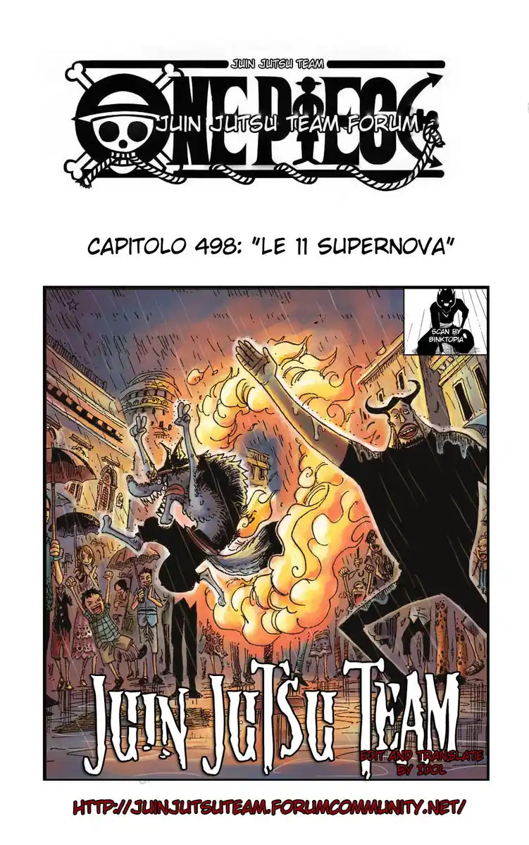 One Piece Capitolo 498 page 1