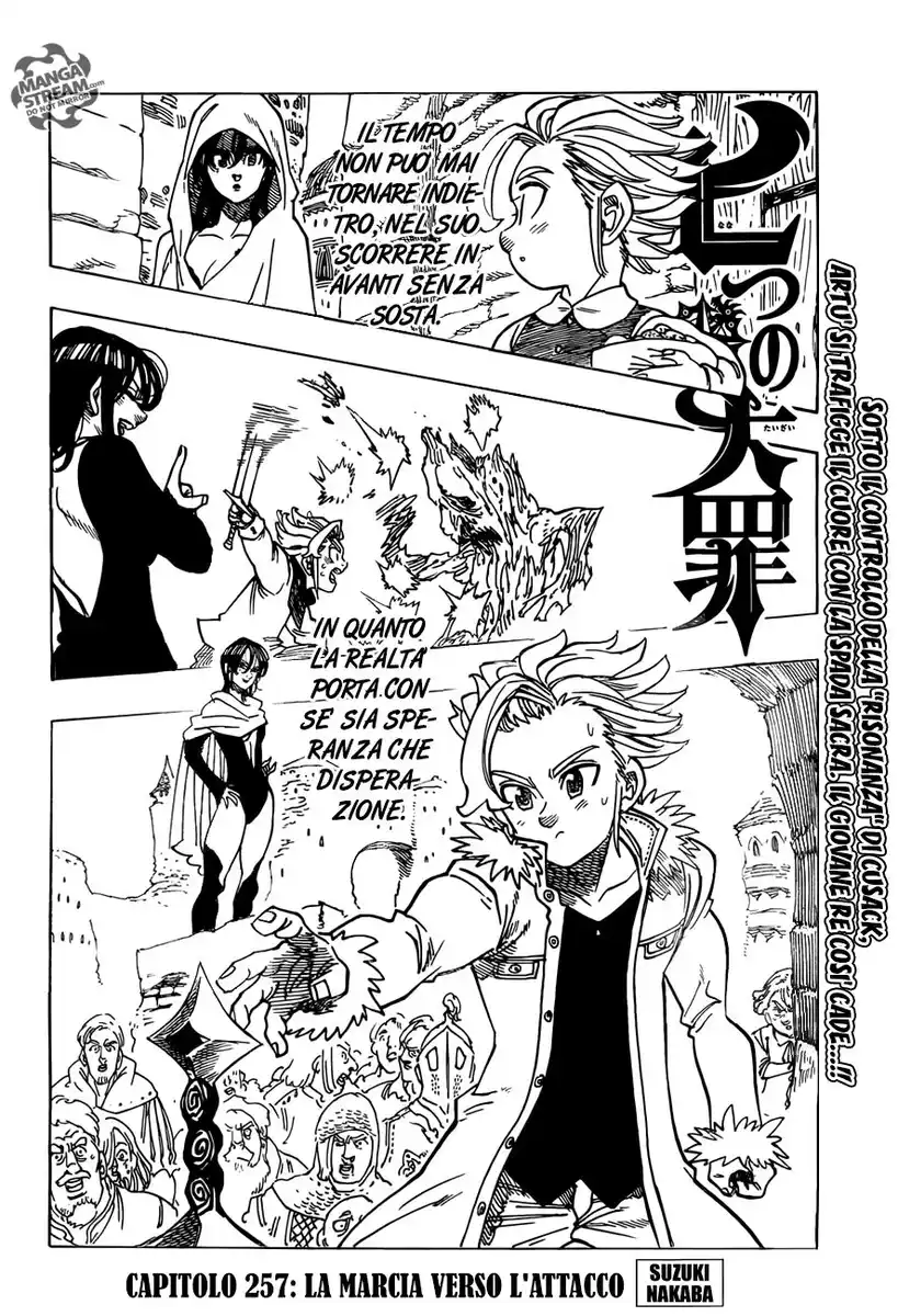 Nanatsu no Taizai Capitolo 257 page 3