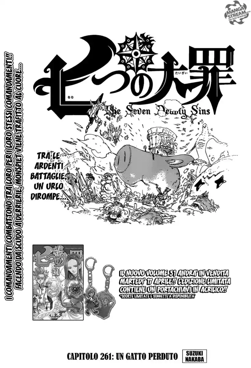 Nanatsu no Taizai Capitolo 261 page 2