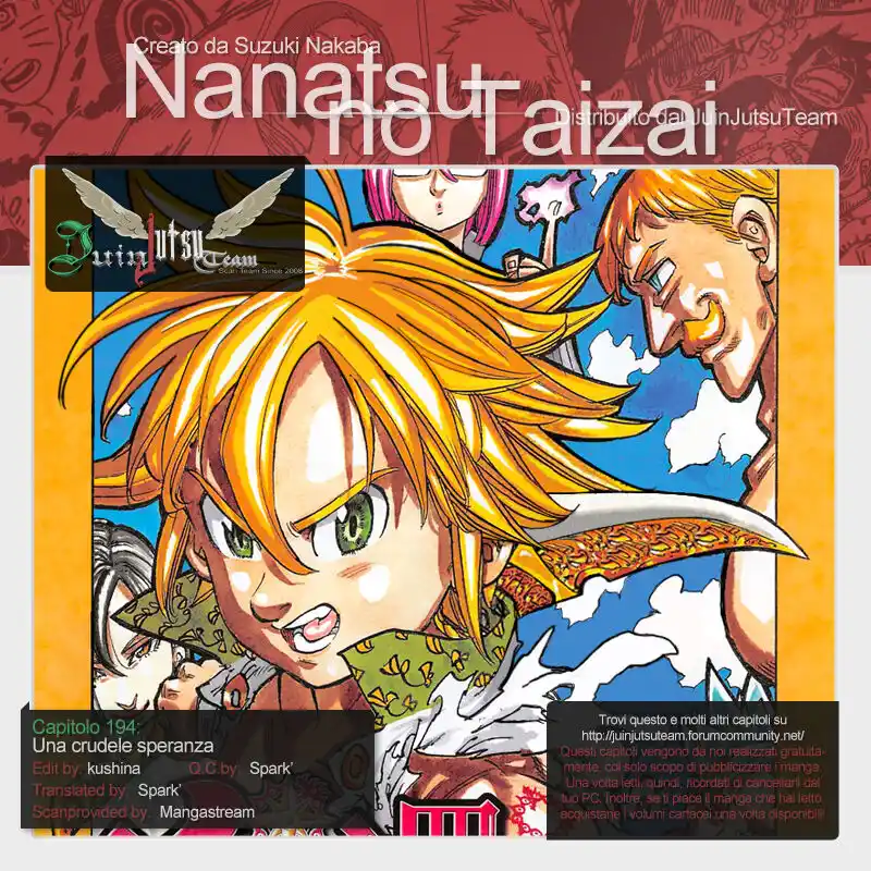 Nanatsu no Taizai Capitolo 194 page 1