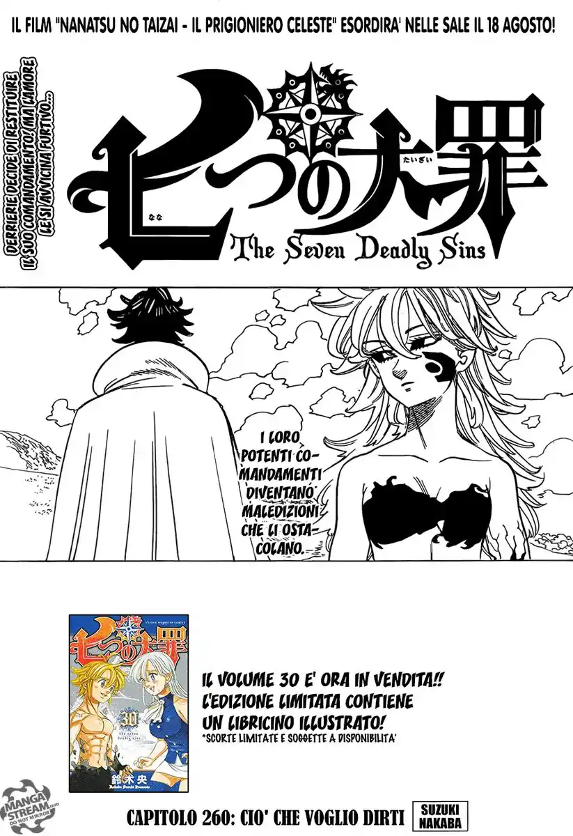 Nanatsu no Taizai Capitolo 260 page 2