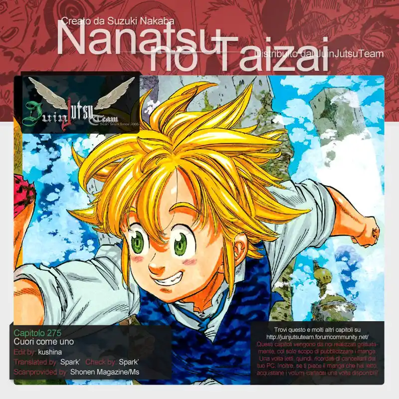 Nanatsu no Taizai Capitolo 275 page 1