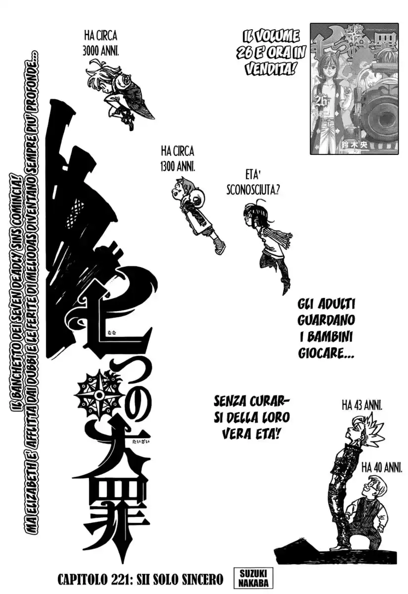 Nanatsu no Taizai Capitolo 221 page 2