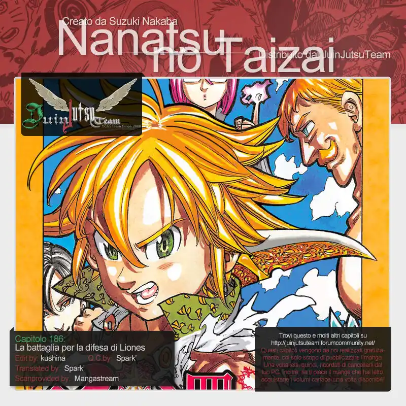 Nanatsu no Taizai Capitolo 186 page 1