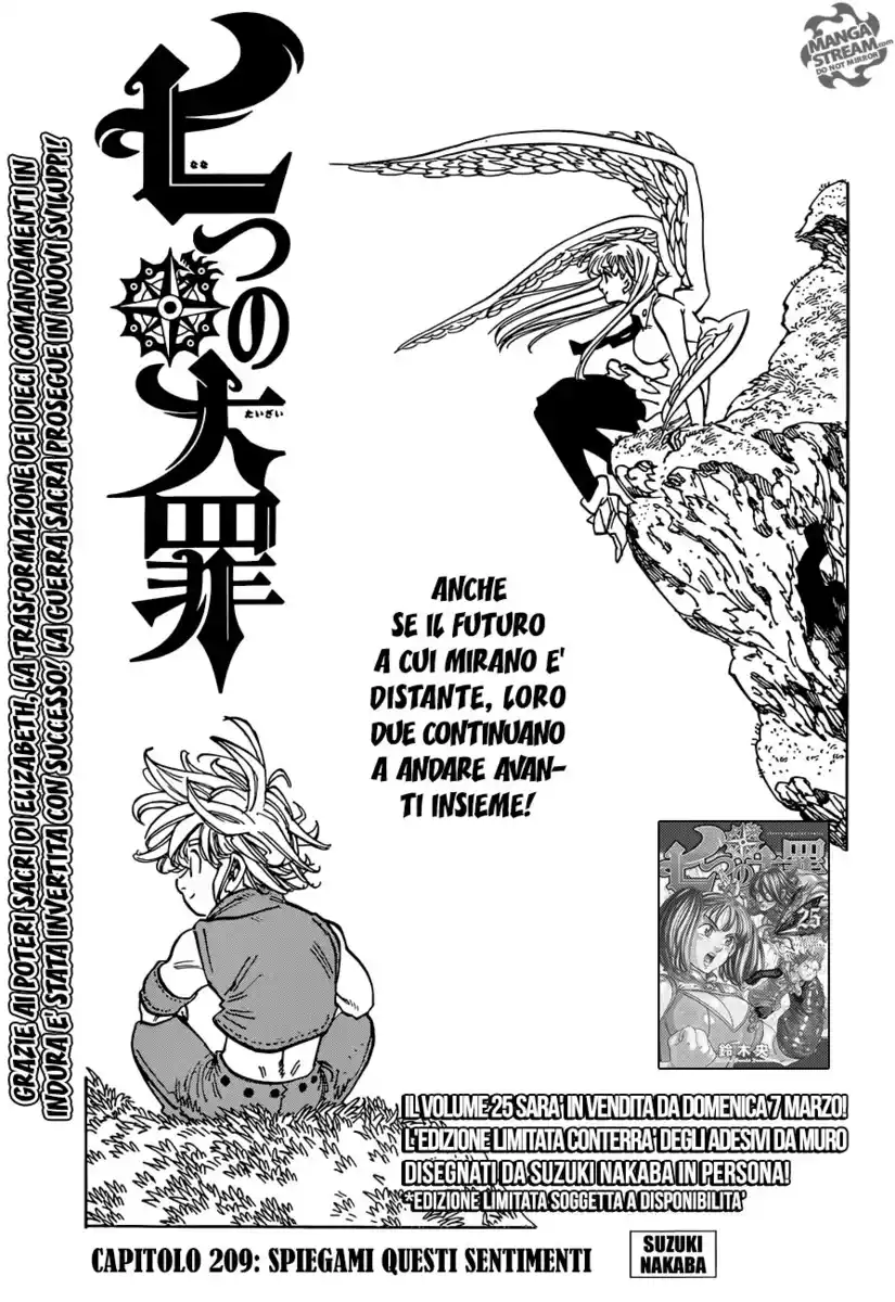 Nanatsu no Taizai Capitolo 209 page 2