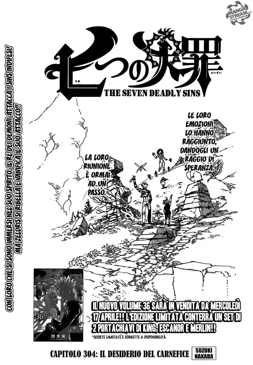 Nanatsu no Taizai Capitolo 304 page 2