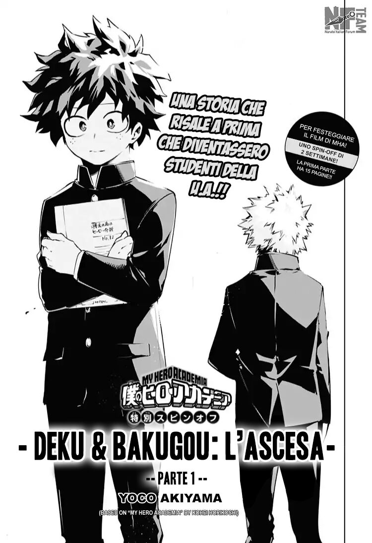 Deku & Bakugo: Rising Capitolo 01 page 2