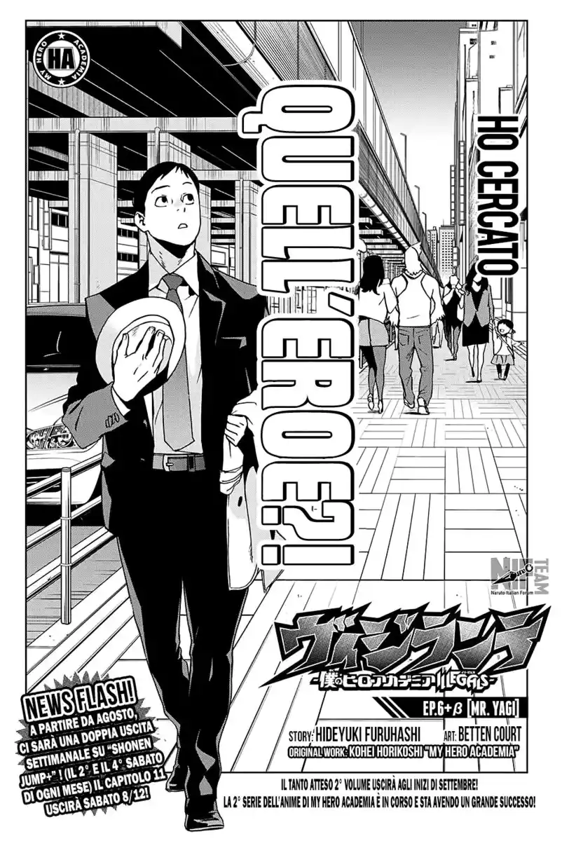 Vigilante: Boku no Hero Academia Illegals Capitolo 06.2 page 1