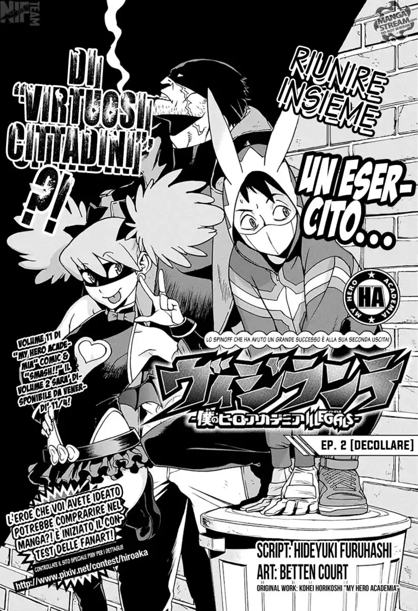 Vigilante: Boku no Hero Academia Illegals Capitolo 02 page 2