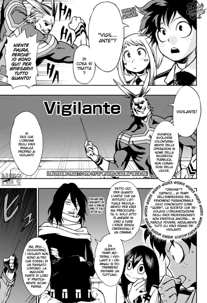 Vigilante: Boku no Hero Academia Illegals Capitolo 00 page 2