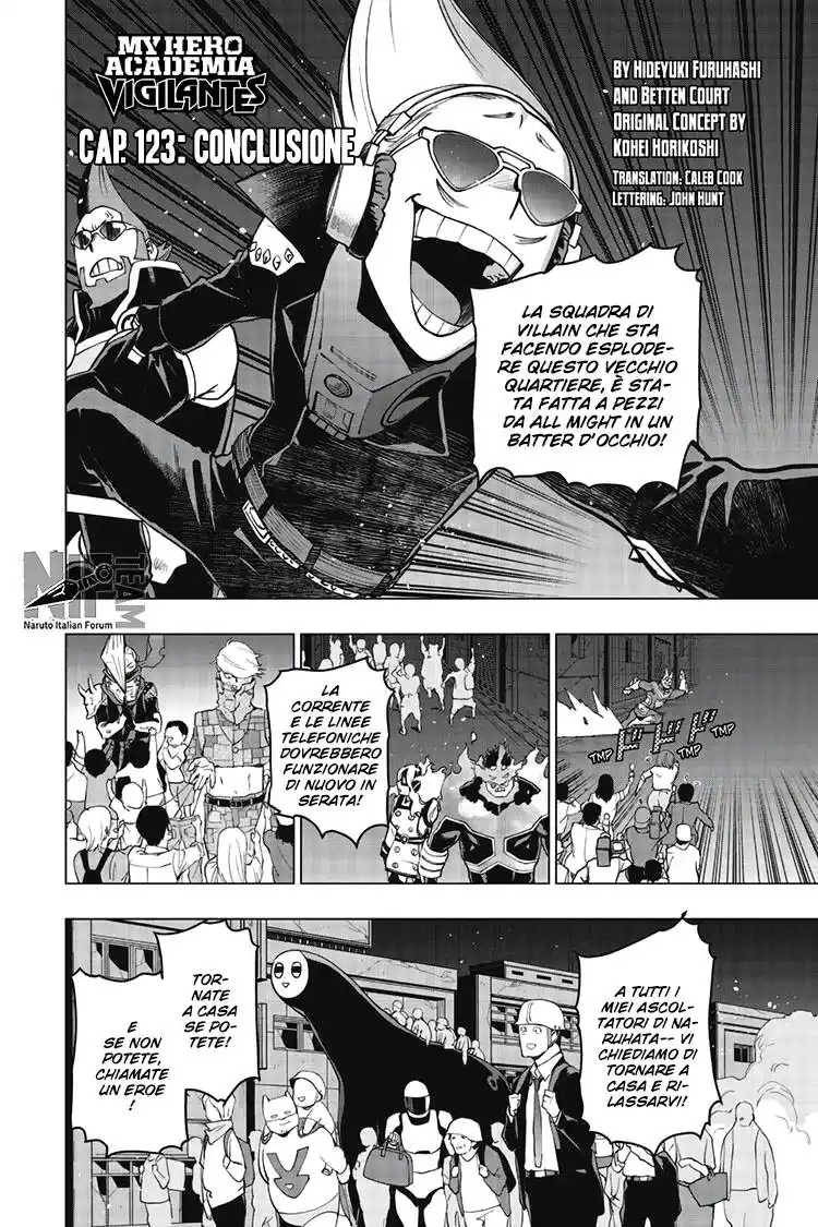 Vigilante: Boku no Hero Academia Illegals Capitolo 123 page 3