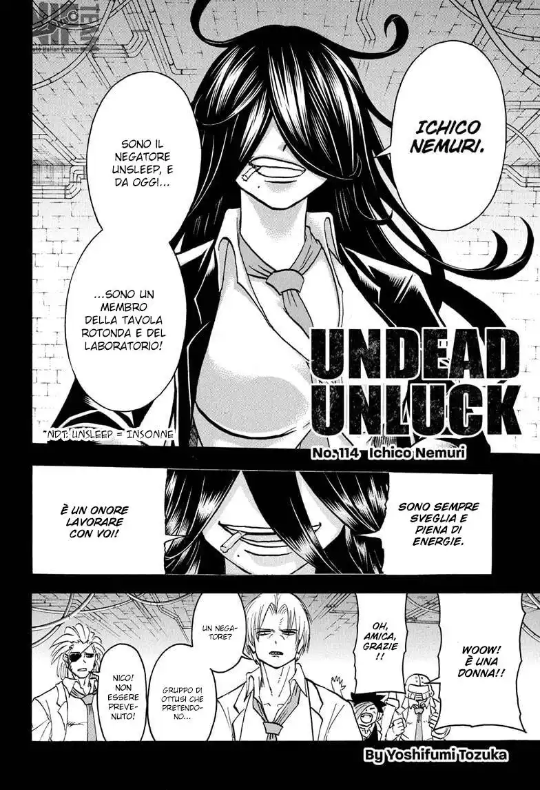 Undead Unluck Capitolo 114 page 5