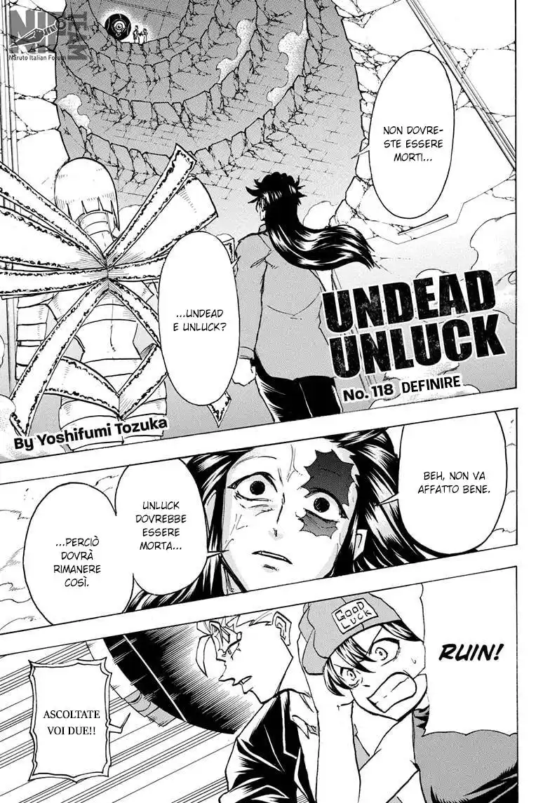 Undead Unluck Capitolo 118 page 1