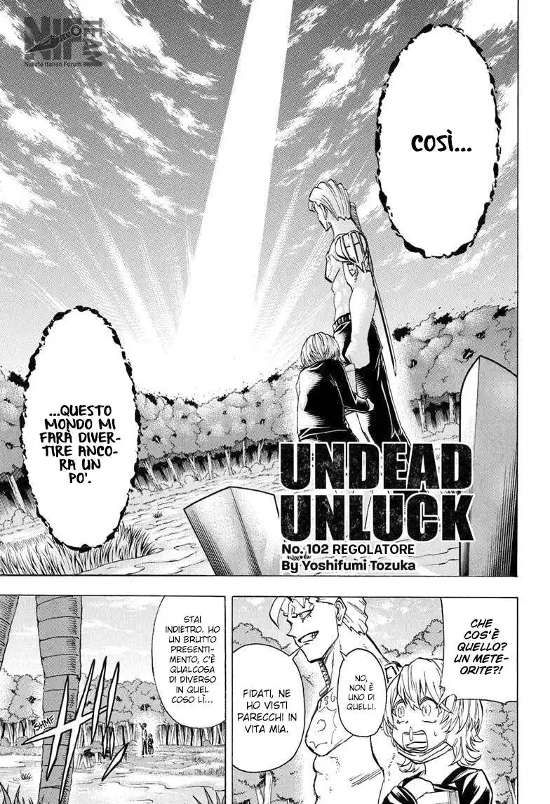 Undead Unluck Capitolo 102 page 4