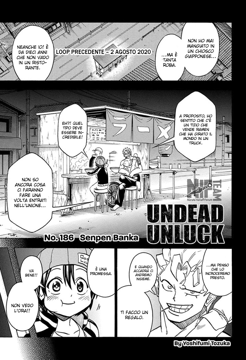 Undead Unluck Capitolo 186 page 1