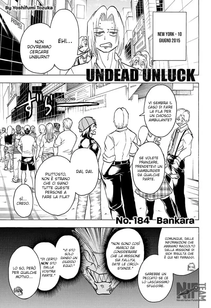 Undead Unluck Capitolo 184 page 2