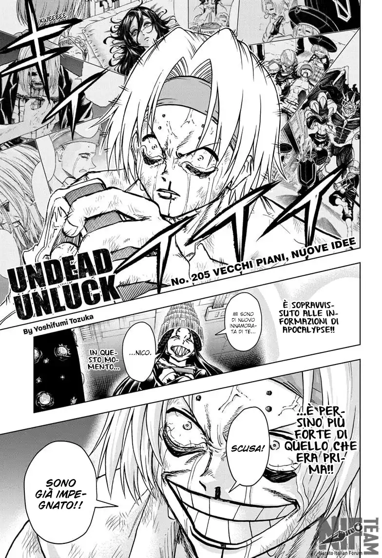 Undead Unluck Capitolo 205 page 1