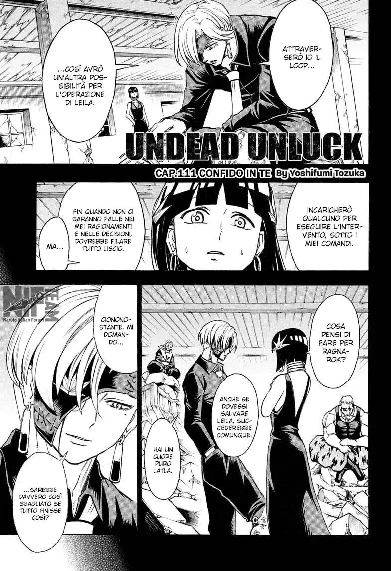 Undead Unluck Capitolo 111 page 1