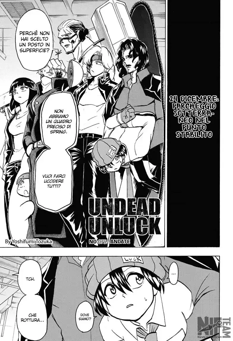 Undead Unluck Capitolo 75 page 1