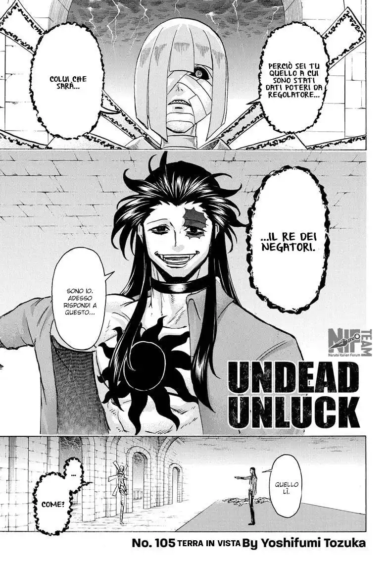 Undead Unluck Capitolo 105 page 1