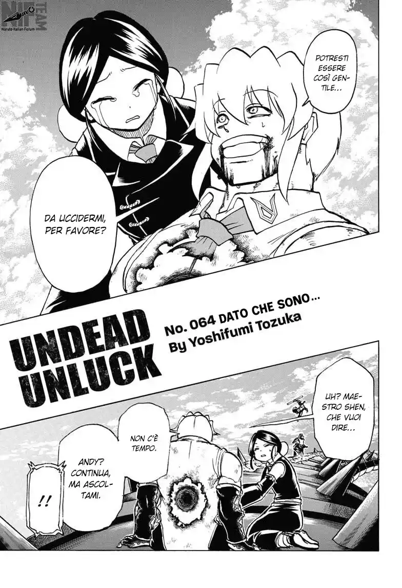 Undead Unluck Capitolo 64 page 1