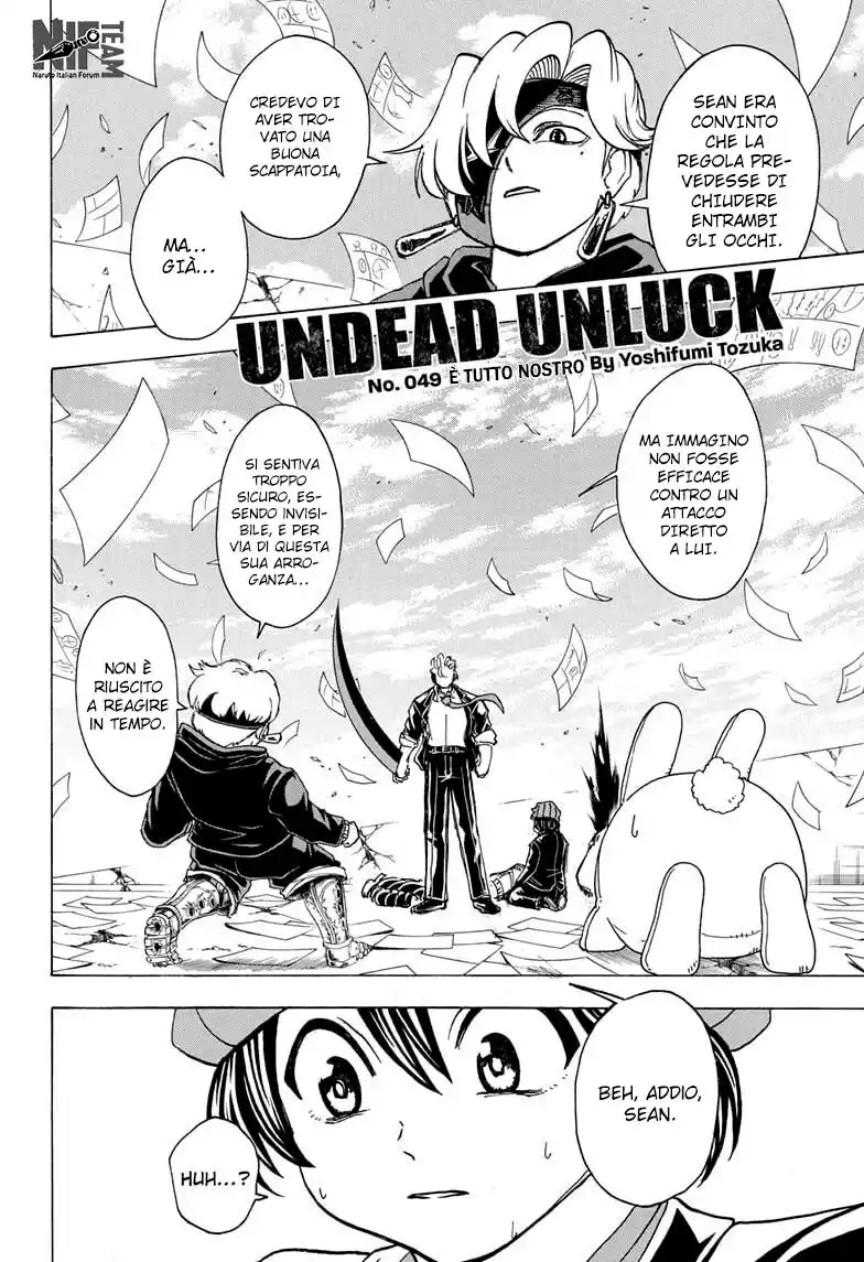 Undead Unluck Capitolo 49 page 3