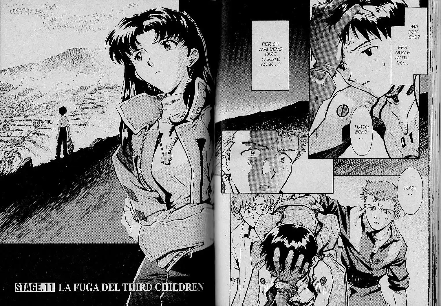 Neon Genesis Evangelion Capitolo 11 page 1