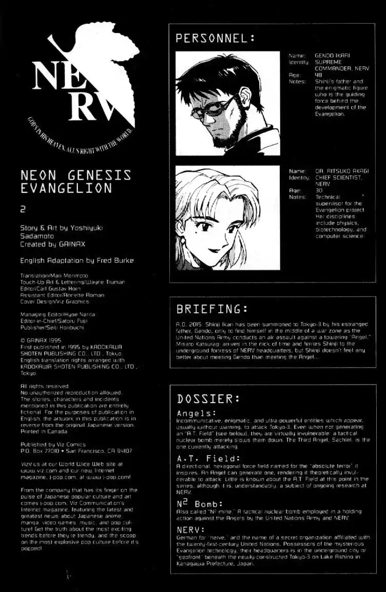 Neon Genesis Evangelion Capitolo 02 page 3