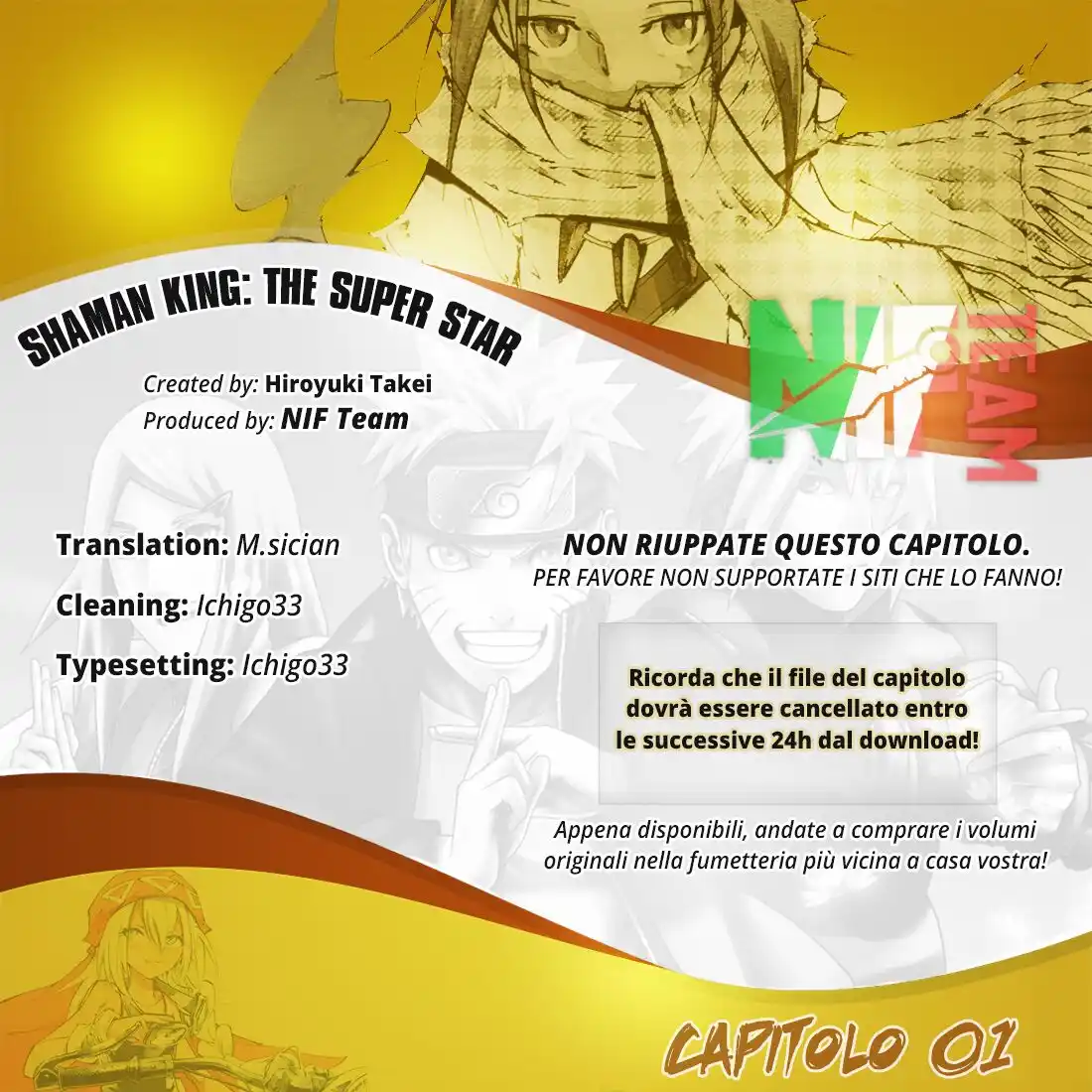 Shaman King: The Super Star Capitolo 01 page 1